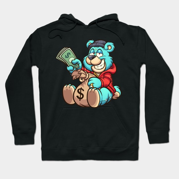 Money bear hoodie shop